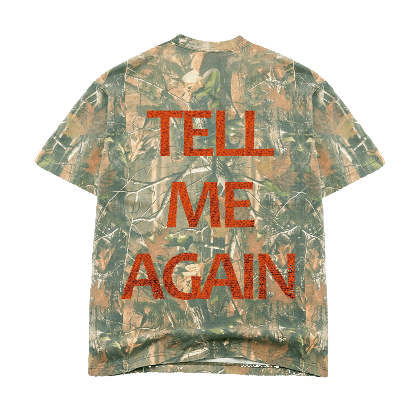 Vintage Wood Camo Shirts & Tops Back